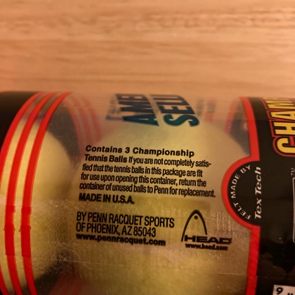 Penn America’s #1 Selling Ball Championship Extra Duty Felt Tennis Balls - Picture 7 of 7